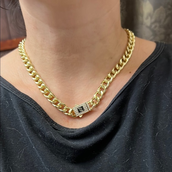 Gold Chain Necklace and Bracelet Set - Picture 6 of 11